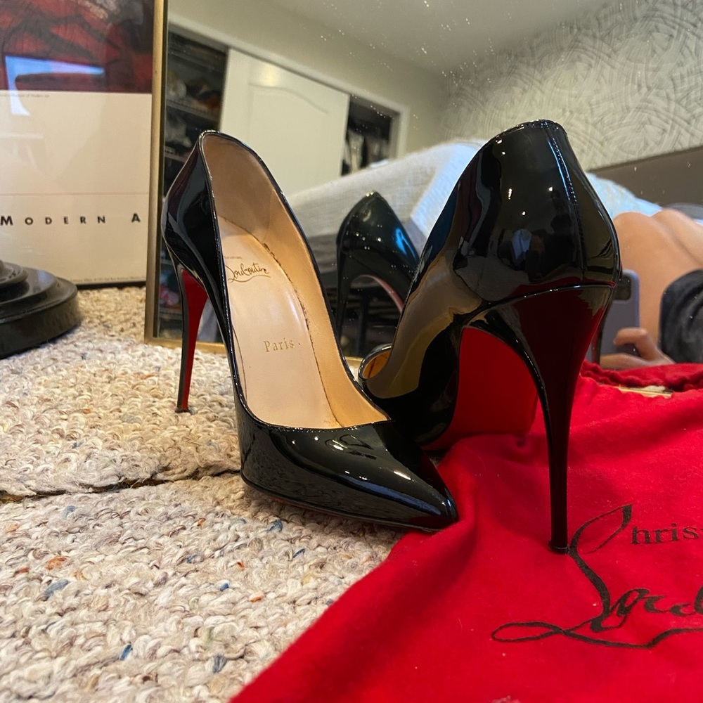 Christian Louboutin So Kate Patent Leather Pumps